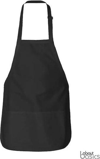 About Basics Apron Full Body Black