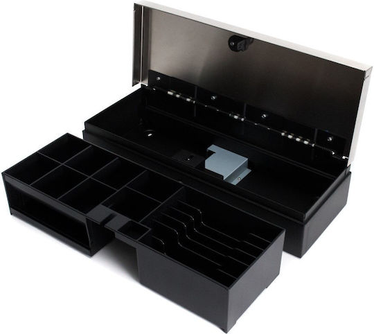 ICS EC 4617S Cash Drawer with 8 Coin Slots and 6 Slots for Bills 46x17x10cm