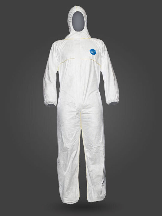 Avedo Dupont Tyvek 600 Plus-φόρμα Προστασίας Χημικά Κατηγορία Iii 00-white-λευκό