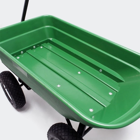 Dump Cart Garden Cart Plastic Four-wheel 55lt