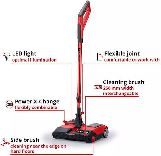 Einhell 2352050 Σάρωθρο Μπαταρίας 18V