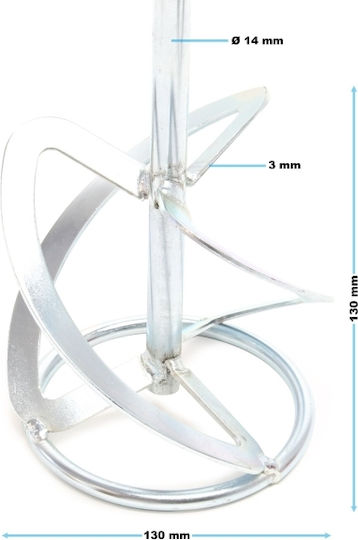 Wiltoc Electric Double Mixer 1550W with Mixer Included
