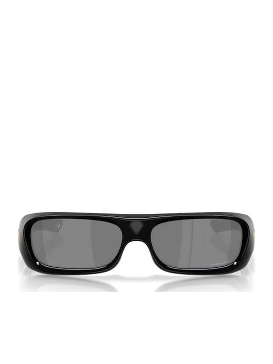 Oakley Permian Men's Sunglasses with Black Plastic Frame and Black Lens
