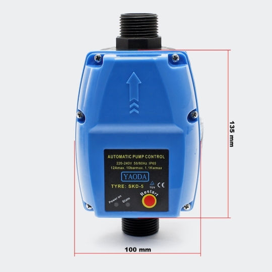 Wiltoc 50612 Mulinete de pescuit Controler de presiune