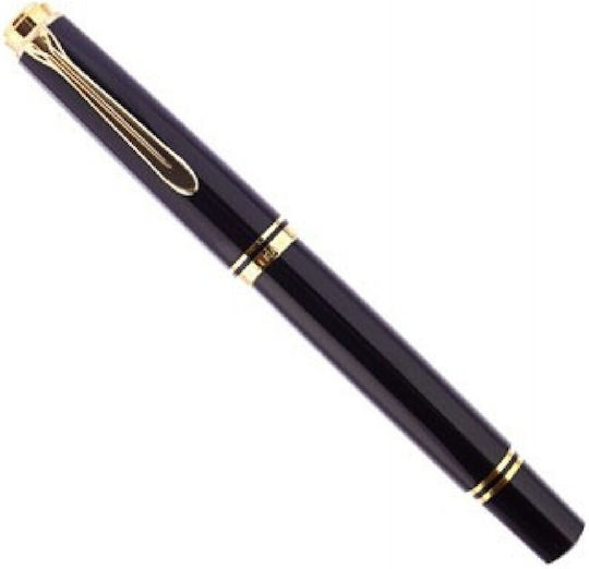 Pelikan Souveran M600 Πένα Γραφής Broad με Μαύρο Μελάνι