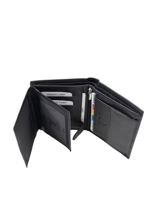 Portofel bărbătesc Clasice cu RFID Negru