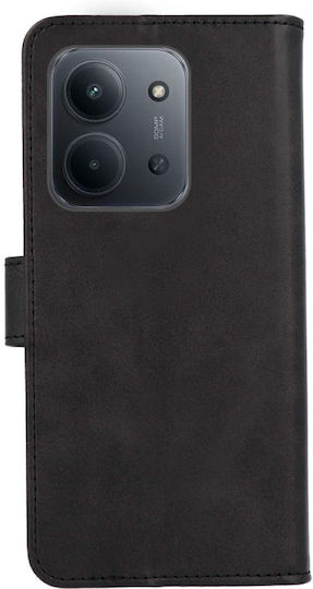 Vivid Book Synthetic Leather Black (Redmi 15C 4G)