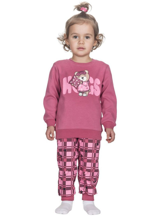 Dreams by Joyce Kids' Pajamas Winter Pink