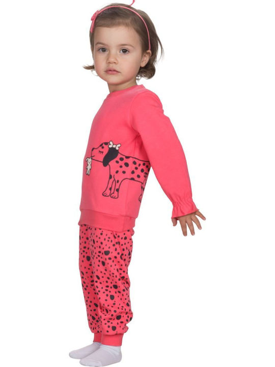 Dreams by Joyce Pijamale Copii Iarna Coral Dalmatians