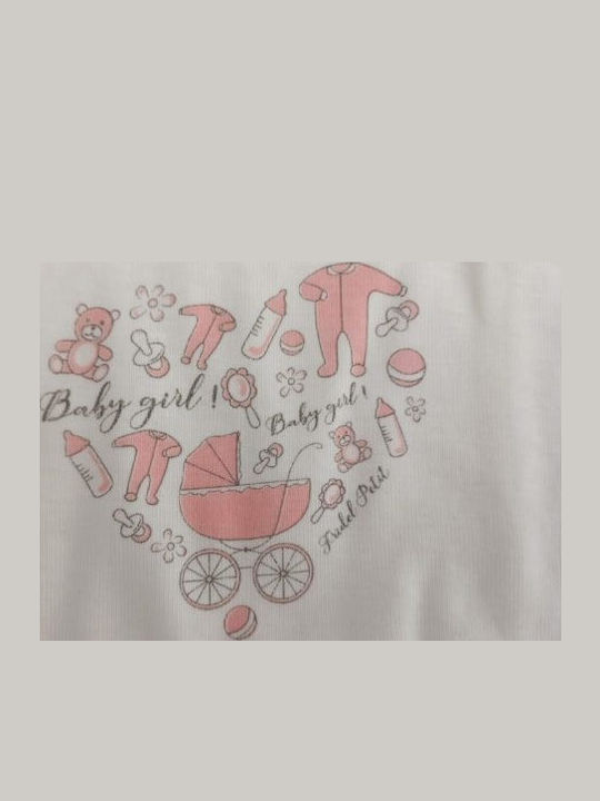 Fridel Petit Κορμάκι White - Pink