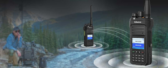 Retevis HA1UV Funkgerät UHF/VHF 5W mit Farbdisplay