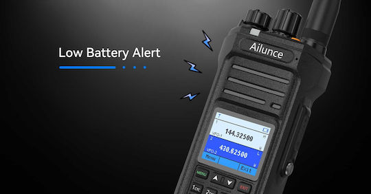 Retevis HA1UV Funkgerät UHF/VHF 5W mit Farbdisplay