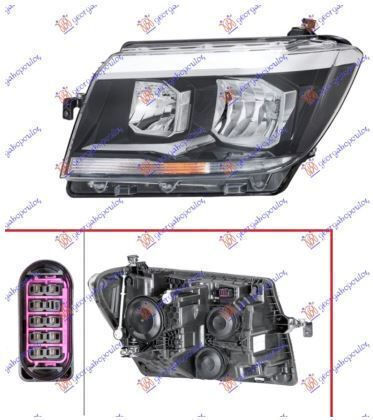 Depo Front Lights for Volkswagen Crafter
