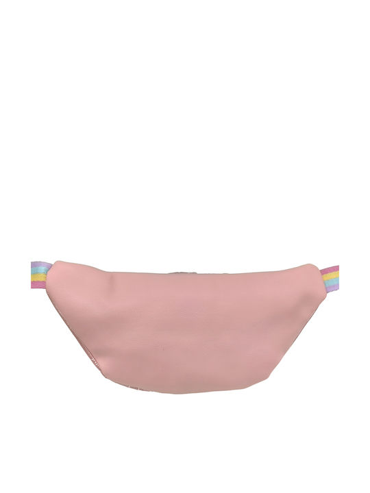 Gift-Me Παιδικό Τσαντάκι Μέσης Ροζ 26x13x7εκ.
