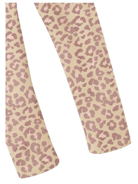 Kinder Leggings Lang Coffee