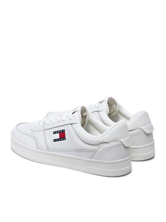 Adidași Flatforms Pentru Bărbați Albi