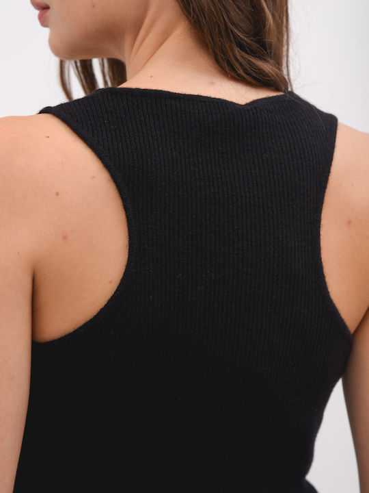 Women's Blouse Sleeveless Gray