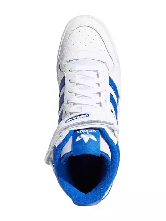 Forum Mid Маратонки Cloud White / Royal Blue