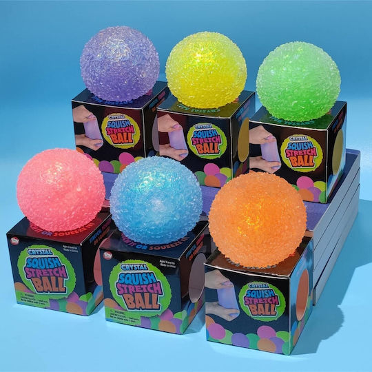 Squishy Silicone Ball Multicolour (Various Designs) 1pc