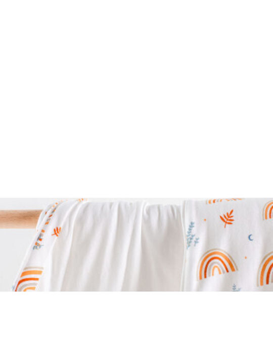 abo Autumn Sleeping Bag Bag Me Rainbow & Leaves