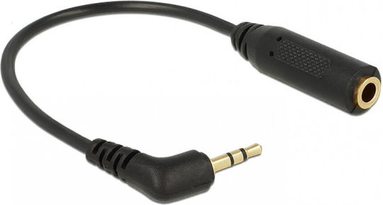 DeLock Конвертор 2.5mm мъжки към 3.5mm женски Син 1бр 65672