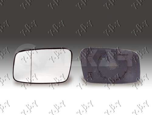 Prasco Heated Mirror Glass Car Exterior Mirrors Volvo 850 / S40 / V70 97-00