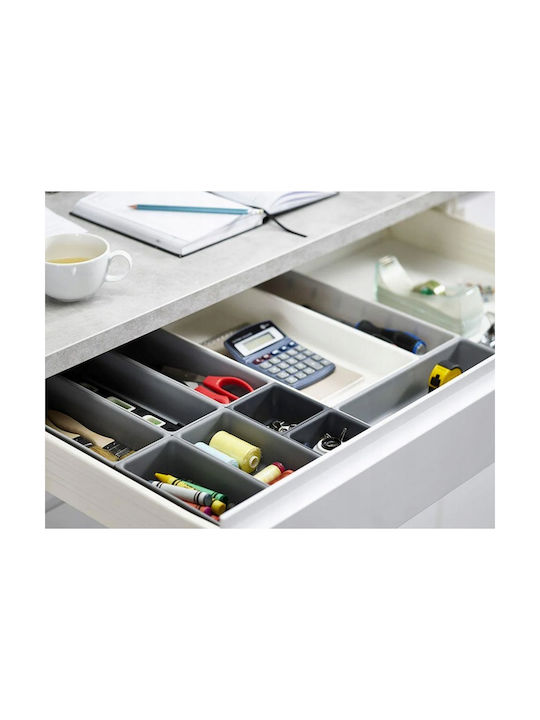 Verk Group Κουταλοθήκη Συρταριού Πλαστική 52x43.5εκ. Λευκή