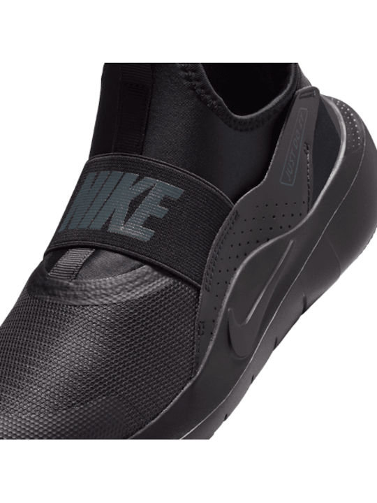 Flex Runner Kids Sports Shoes Running Slip-On Black