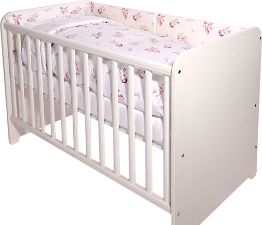 Lorelli Baby Crib Bedding Set Smile 6pcs Beige