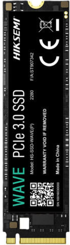 Hiksemi Wave P SSD 256GB τύπου M.2 με σύνδεση PCI Express 4.0 HS-SSD-WAVE(P)(STD)/256G/PCIE3/WW