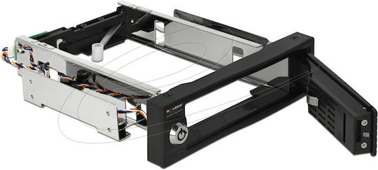 DeLock 5.25 Mobile Rack for 3.5 SATA HDD Black (47191)