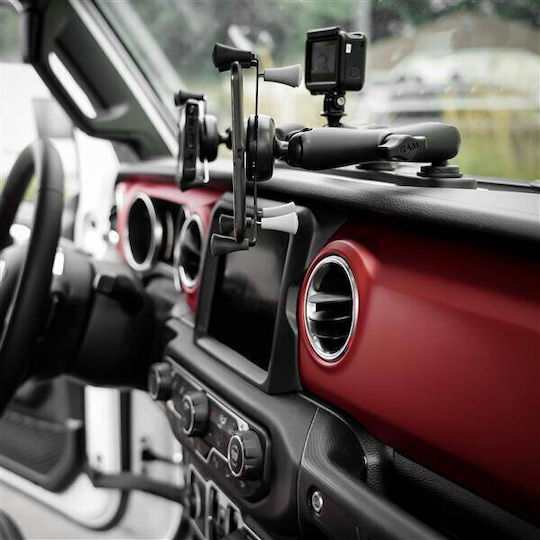 Ram Mounts Ram Tough-Track 18-23 Jeep Jl Jlu Gladiator Βάσεις Στήριξης Action Cameras