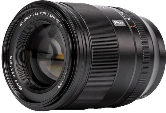 Viltrox Crop Φωτογραφικός Φακός AF 56mm F1.2 Pro Σταθερός για Sony E Mount Μαύρος
