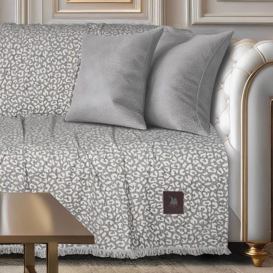Das Home 3980 Τριθέσιου Καναπέ Π180xΜ300cm Grey Das Home 3980 Τριθέσιου Καναπέ Π180xΜ300cm Grey
