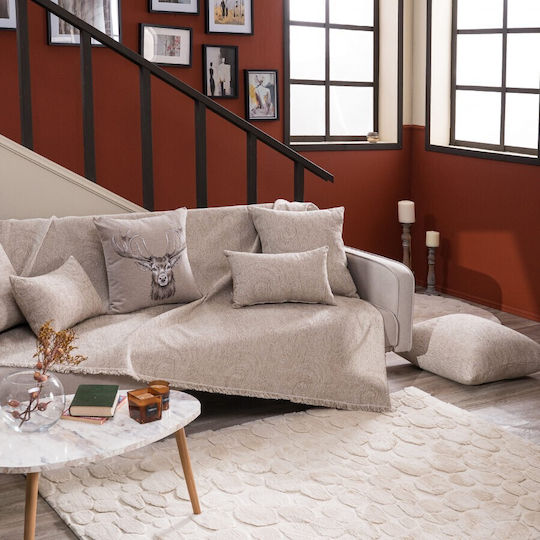 Teoran Madison Ριχτάρι Πολυθρόνας Chenille 180x150εκ. 02