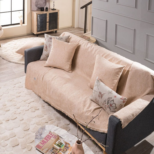 Teoran Madison Armchair Throw Chenille 180x150cm