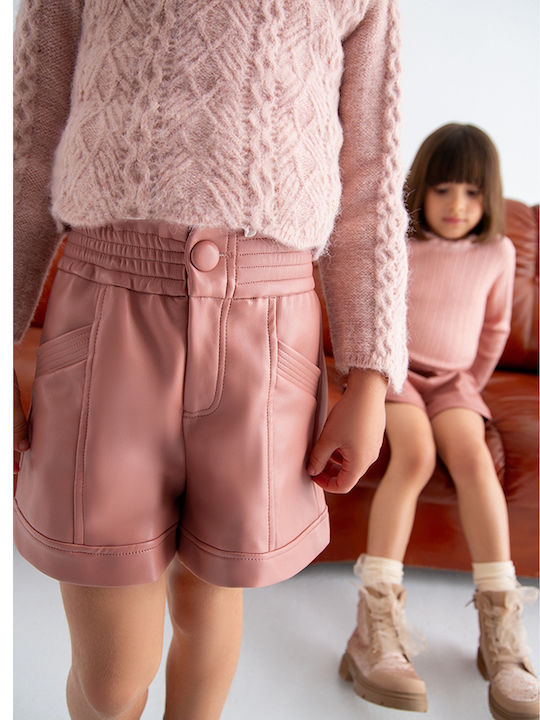 Kinder-Shorts/Bermudas Stoff Rosa