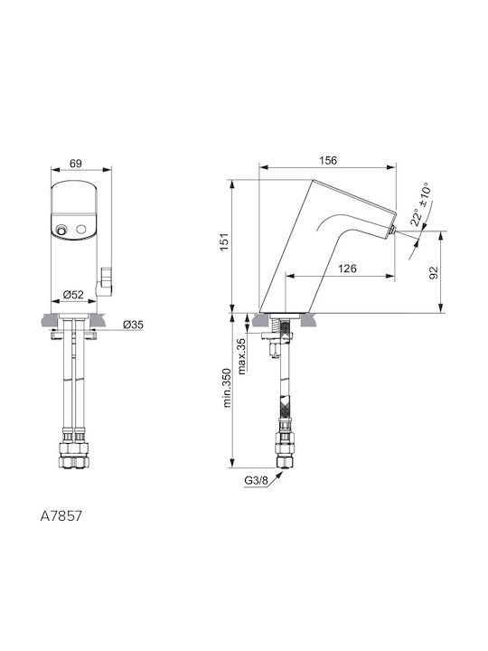 Ideal Standard Amestecare Robinet Chiuvetă
