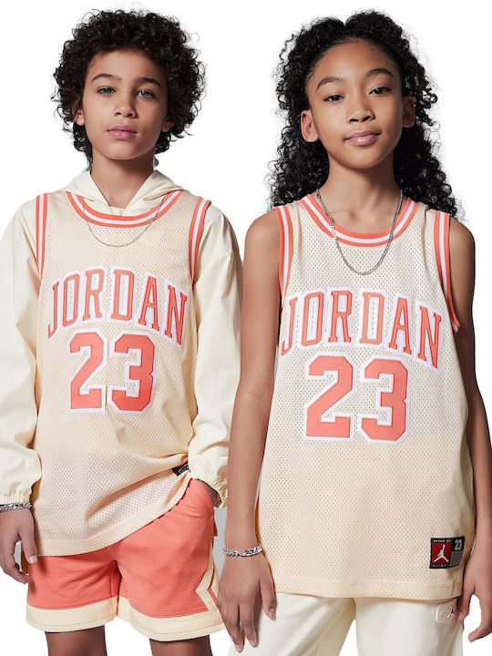 Kids' Shirt Dri-Fit Sleeveless Beige  23