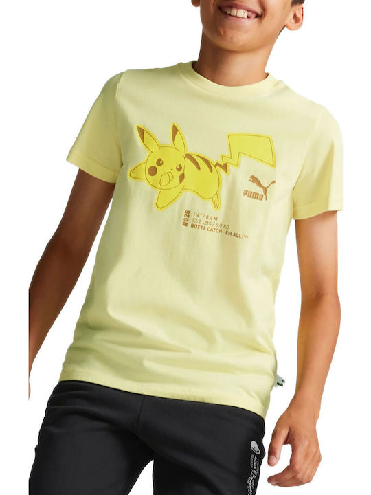 Kinder-T-Shirt Gelb Pokemon