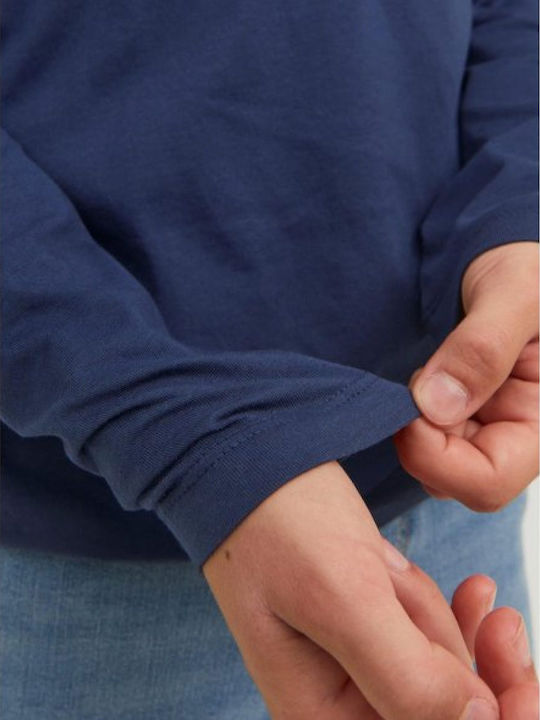 Kids' Shirt Long Sleeve Blue