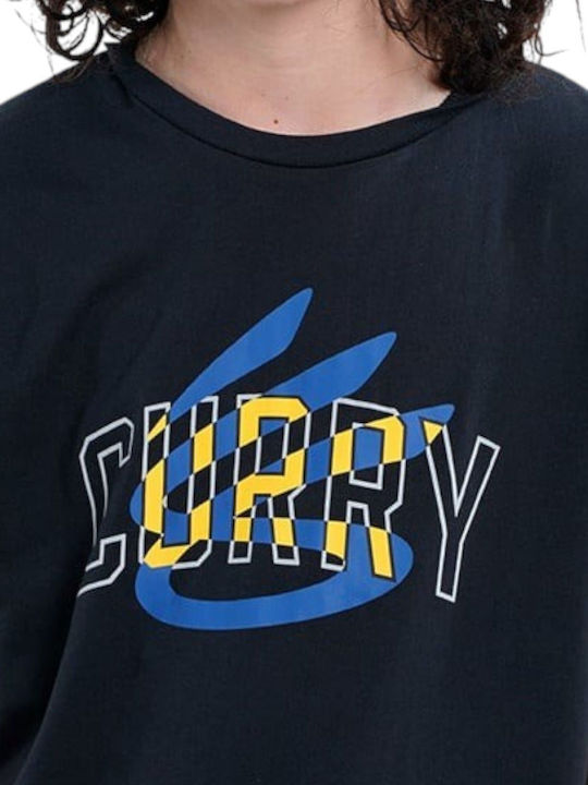 Παιδικό T-shirt Μαύρο Logo Tee