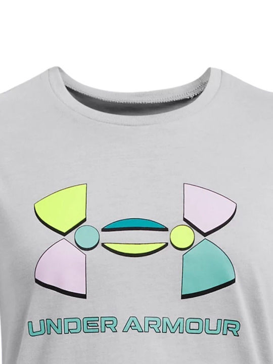 Παιδικό T-shirt Γκρι Big Logo Ss