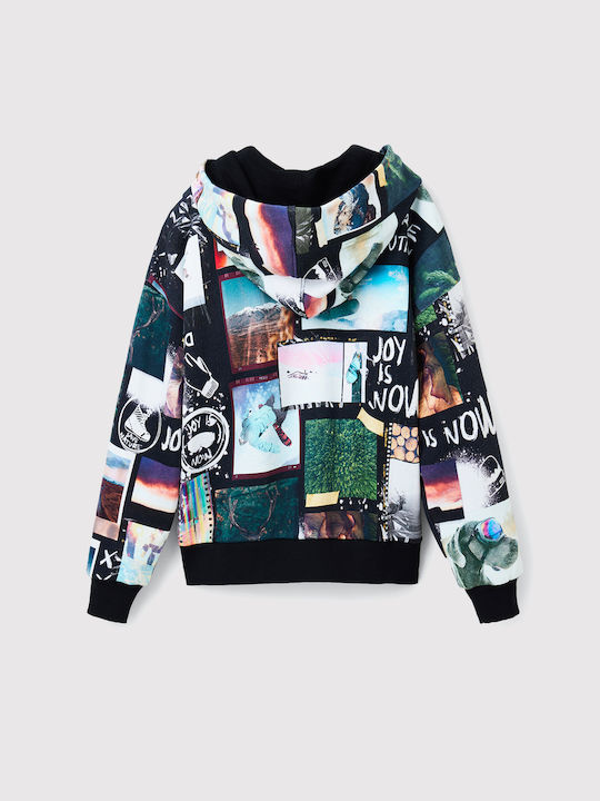 Kinder-Sweatshirtjacke mit Kapuze Mehrfarbig Himalaya