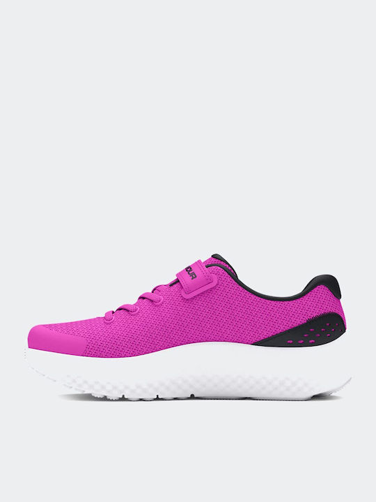 Surge 4 PS Kids Sports Shoes Running with Hoop & Loop Closure Purple