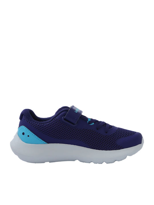 Surge 3 Kids Sports Shoes Running with Hoop & Loop Closure Blue