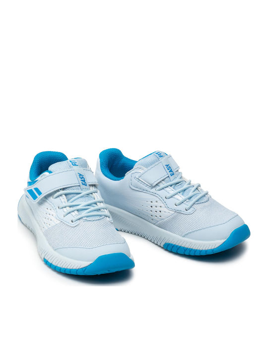 Pulsion All Court Kids Sports Shoes Tennis with Hoop & Loop Closure White