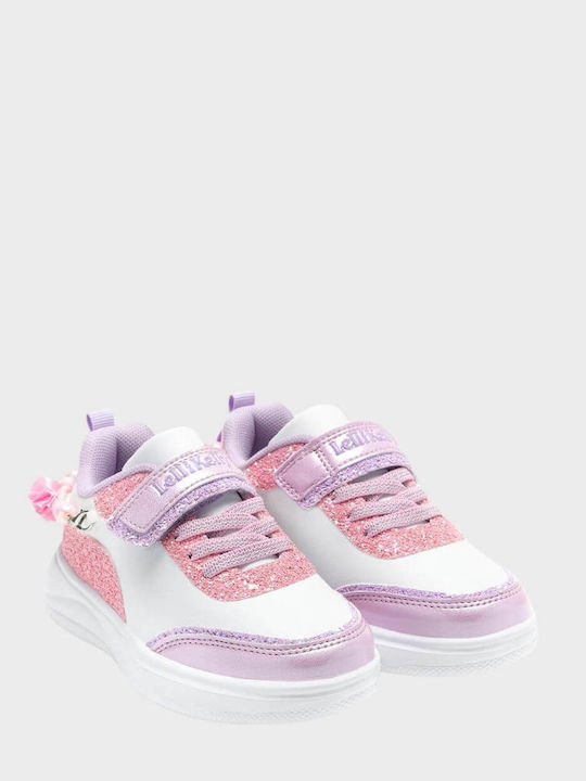 Gioiello Kinder Sneakers mit Klettverschluss Rosa