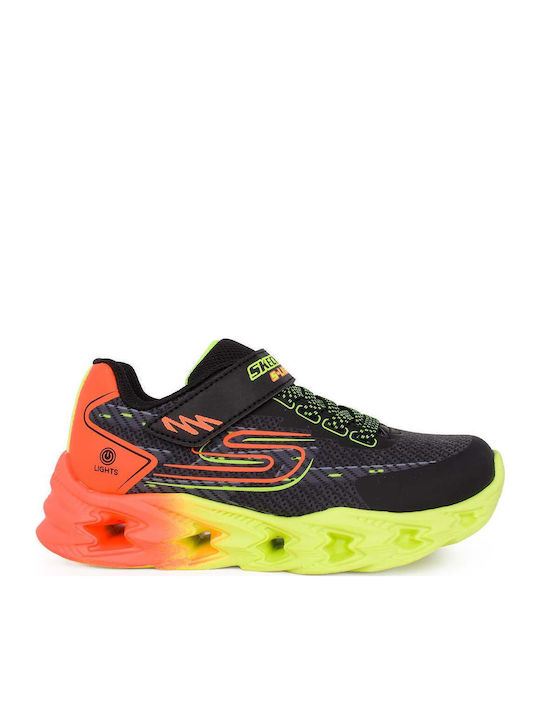 VORTEX 2.0 Kids Sneakers with Scratch & Lights Black
