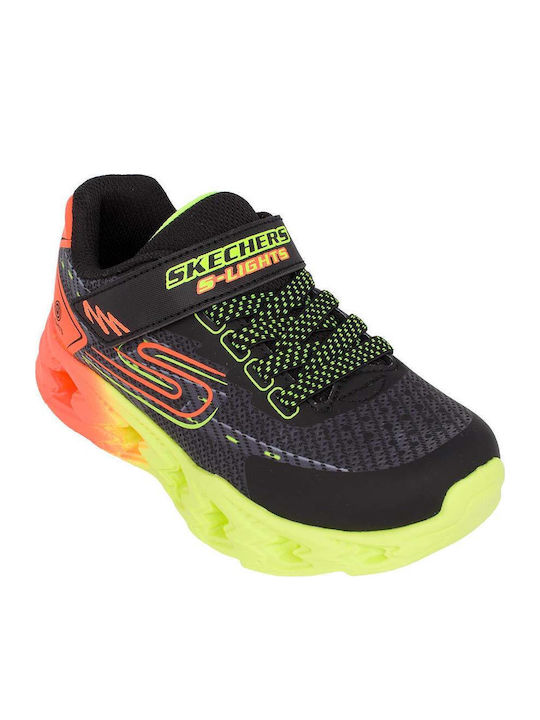 VORTEX 2.0 Kids Sneakers with Scratch & Lights Black